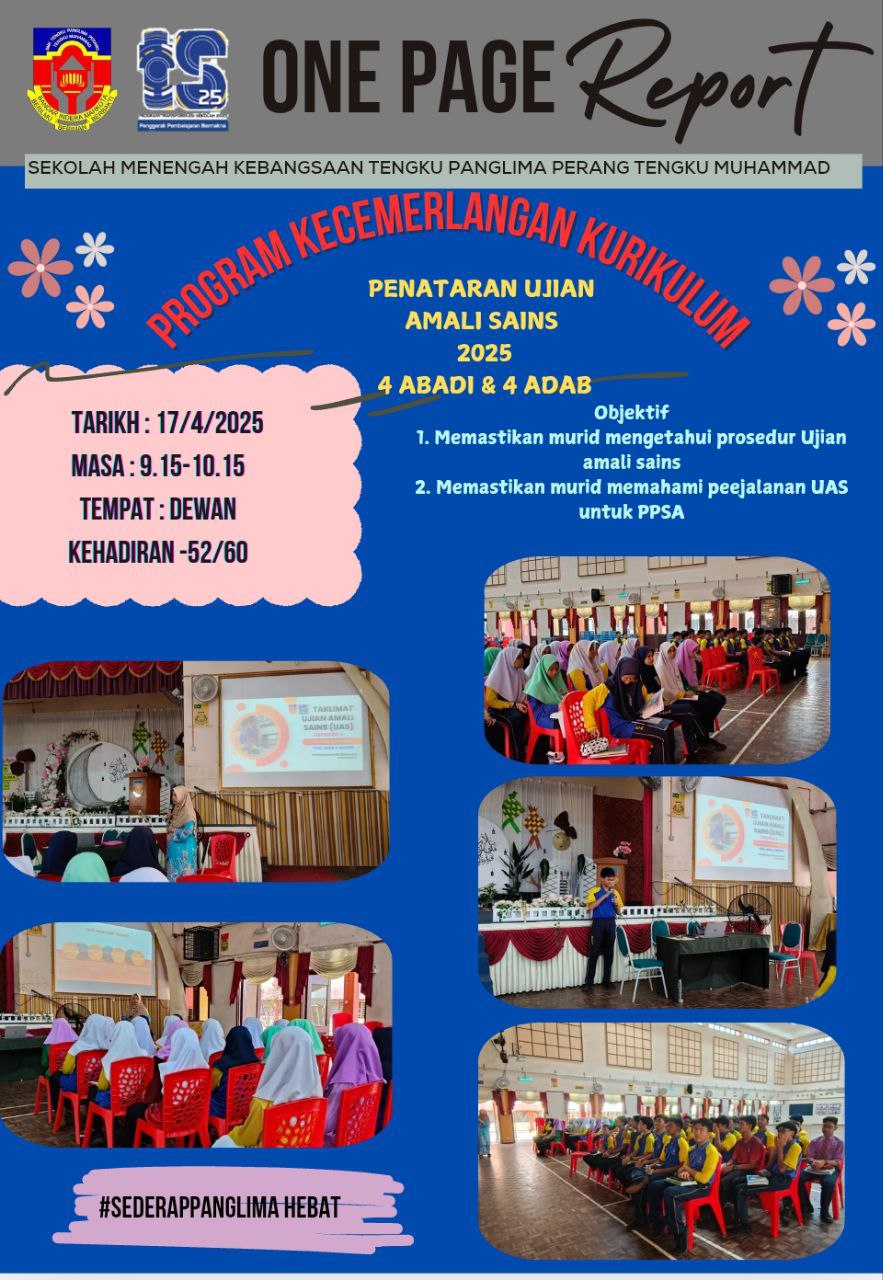 Aktiviti Kurikulum April 6