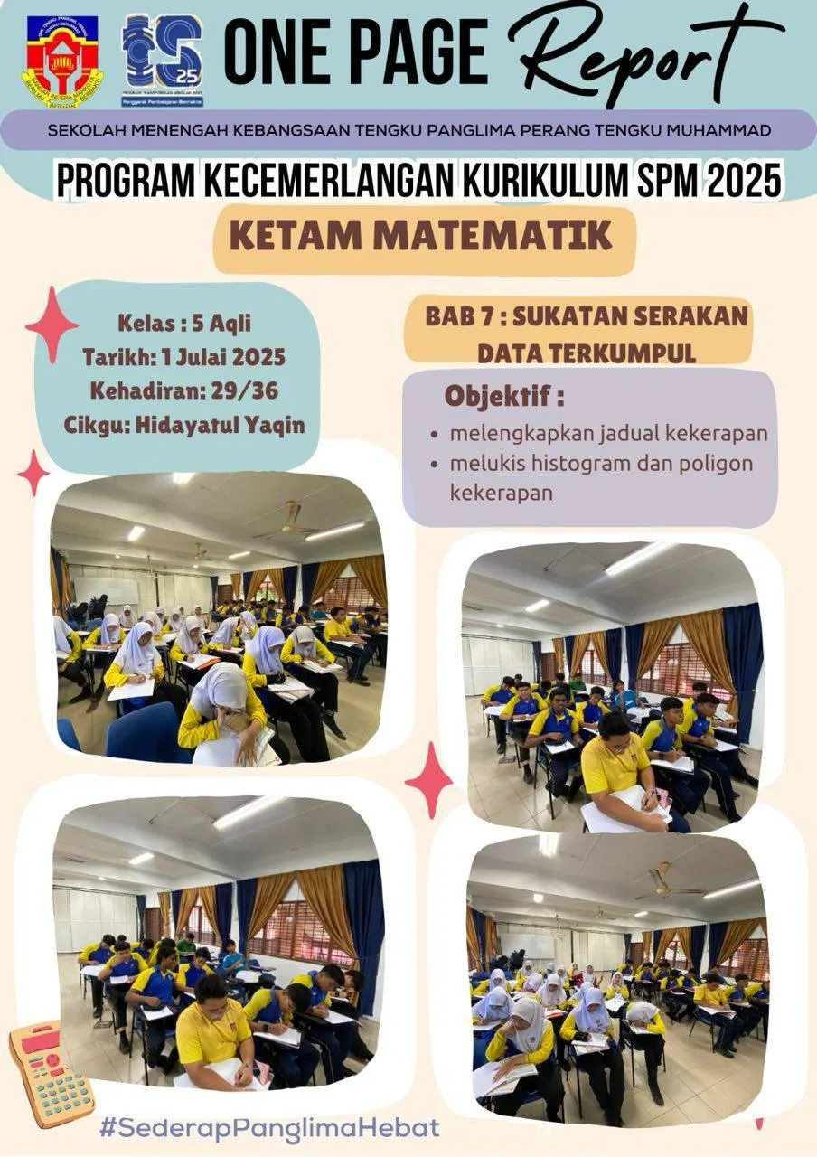 Aktiviti Kurikulum Julai 1