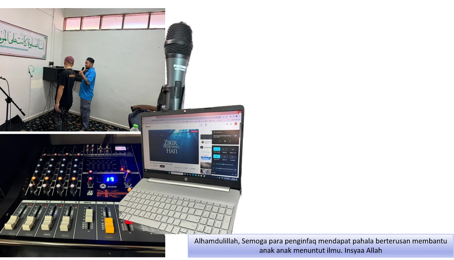 Pemasangan audio surau