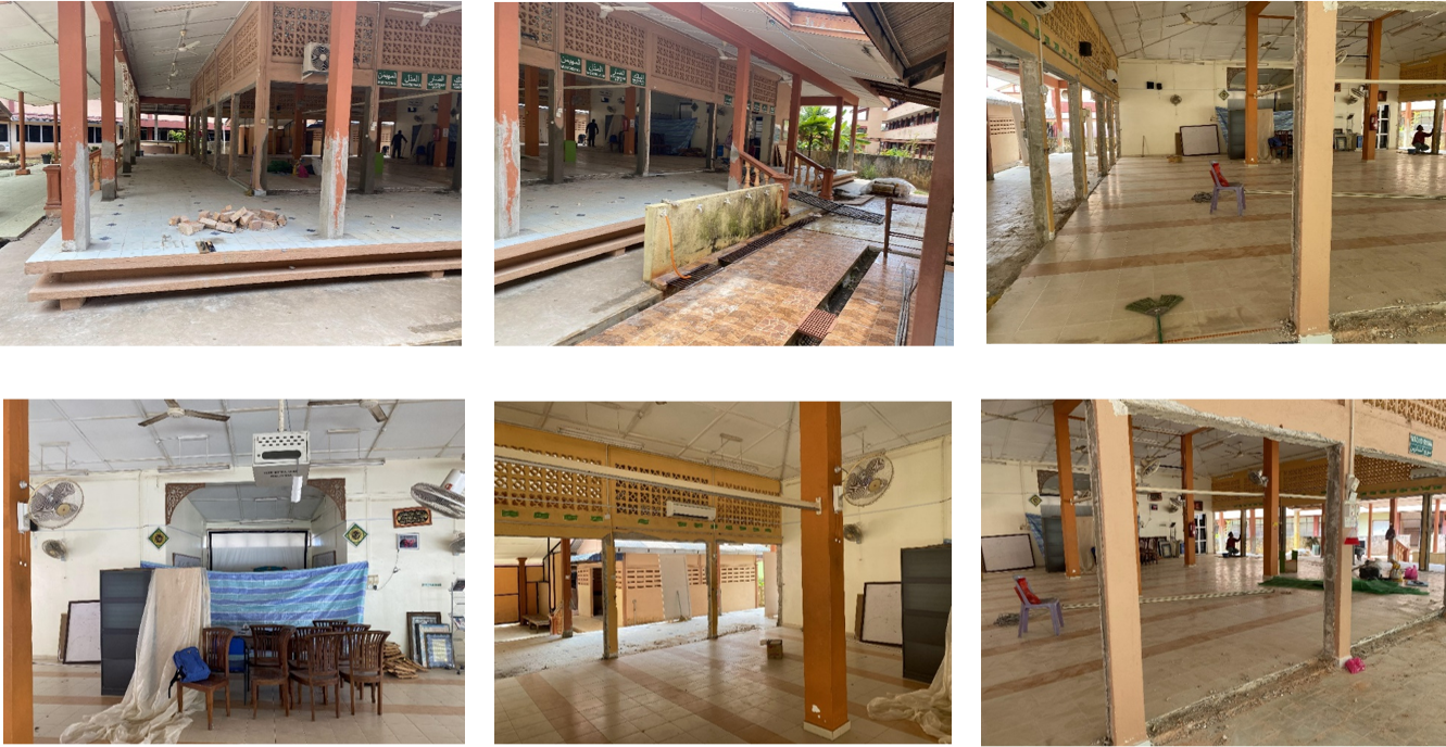 Semasa pembesaran surau 3