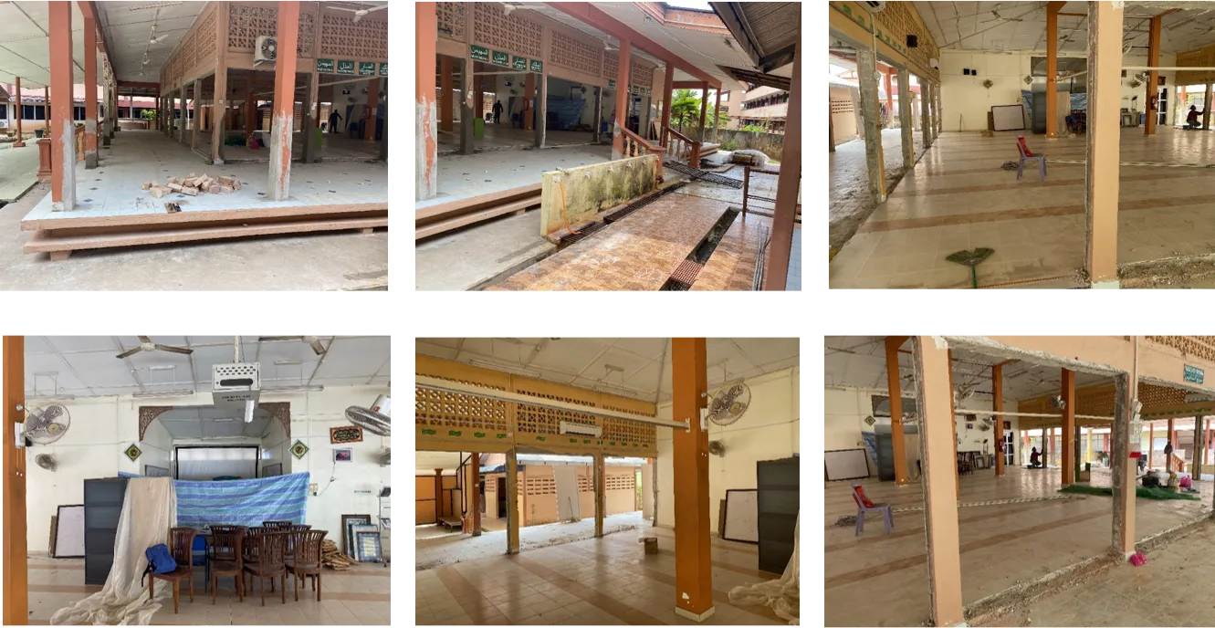 Semasa pembesaran surau 3